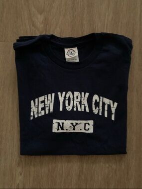 Kids New York City Graphic Tee - Navy
